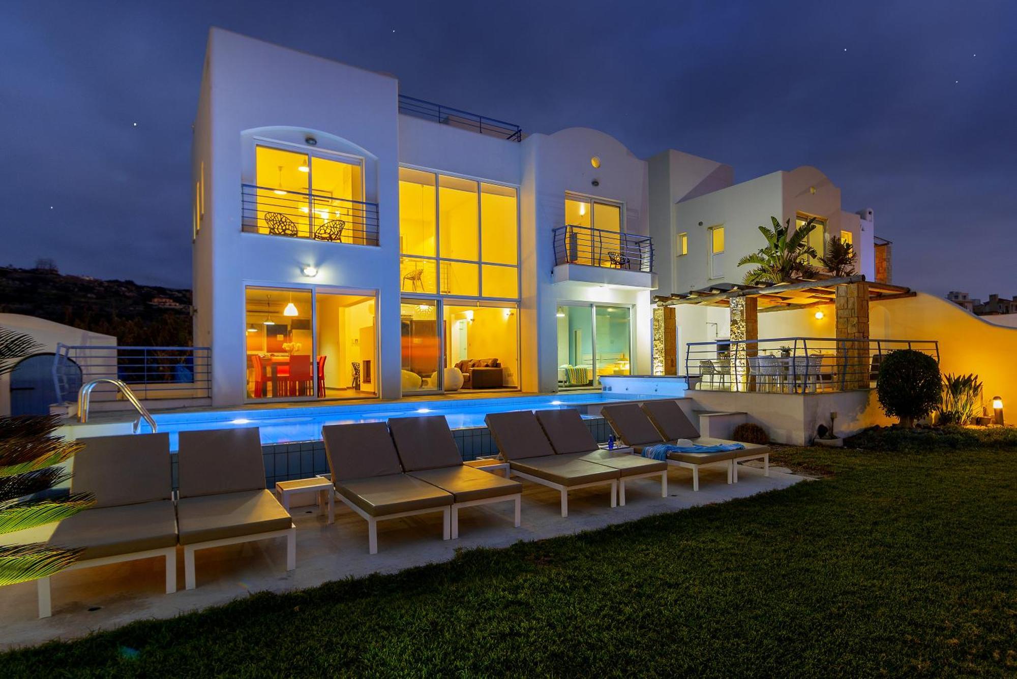 Blue Coral Beach Villas Three Exclusive Villas - Poseidon - Nautilus - Oceanos - And - Baby Coral Bungalow Coral Bay Eksteriør billede
