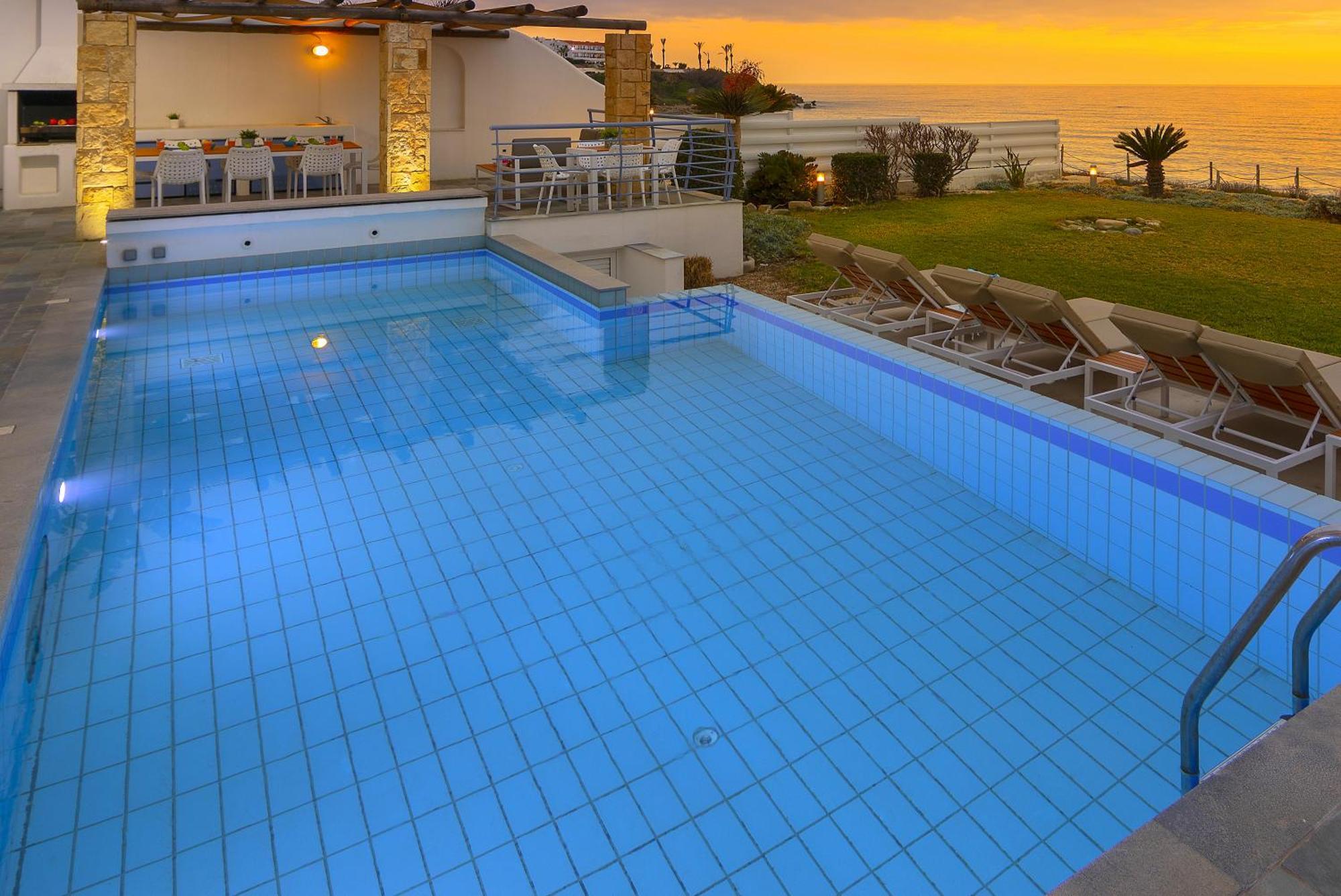 Blue Coral Beach Villas Three Exclusive Villas - Poseidon - Nautilus - Oceanos - And - Baby Coral Bungalow Coral Bay Eksteriør billede