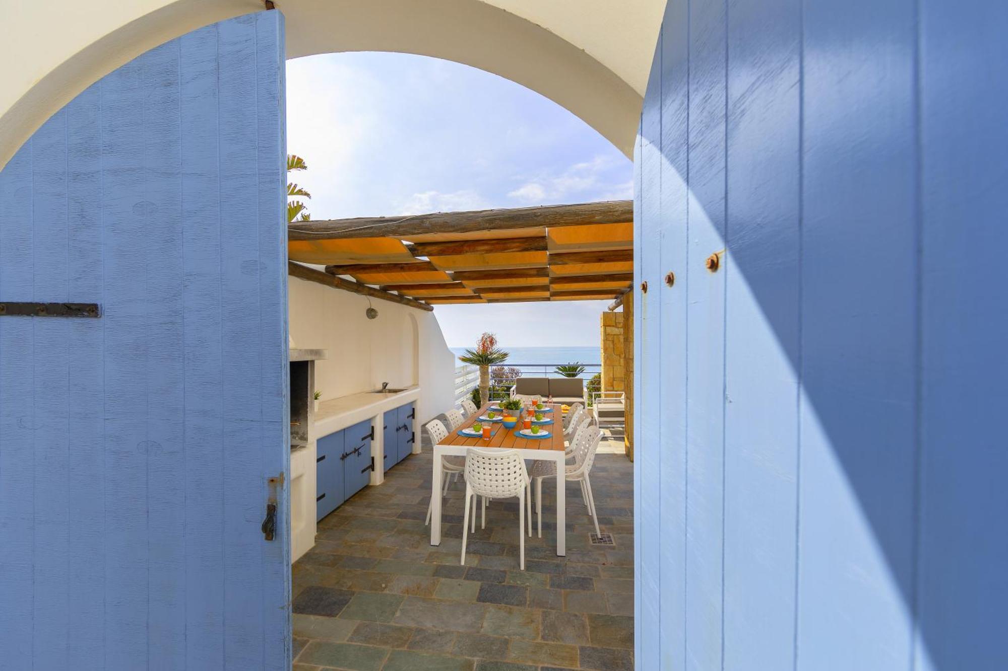 Blue Coral Beach Villas Three Exclusive Villas - Poseidon - Nautilus - Oceanos - And - Baby Coral Bungalow Coral Bay Eksteriør billede