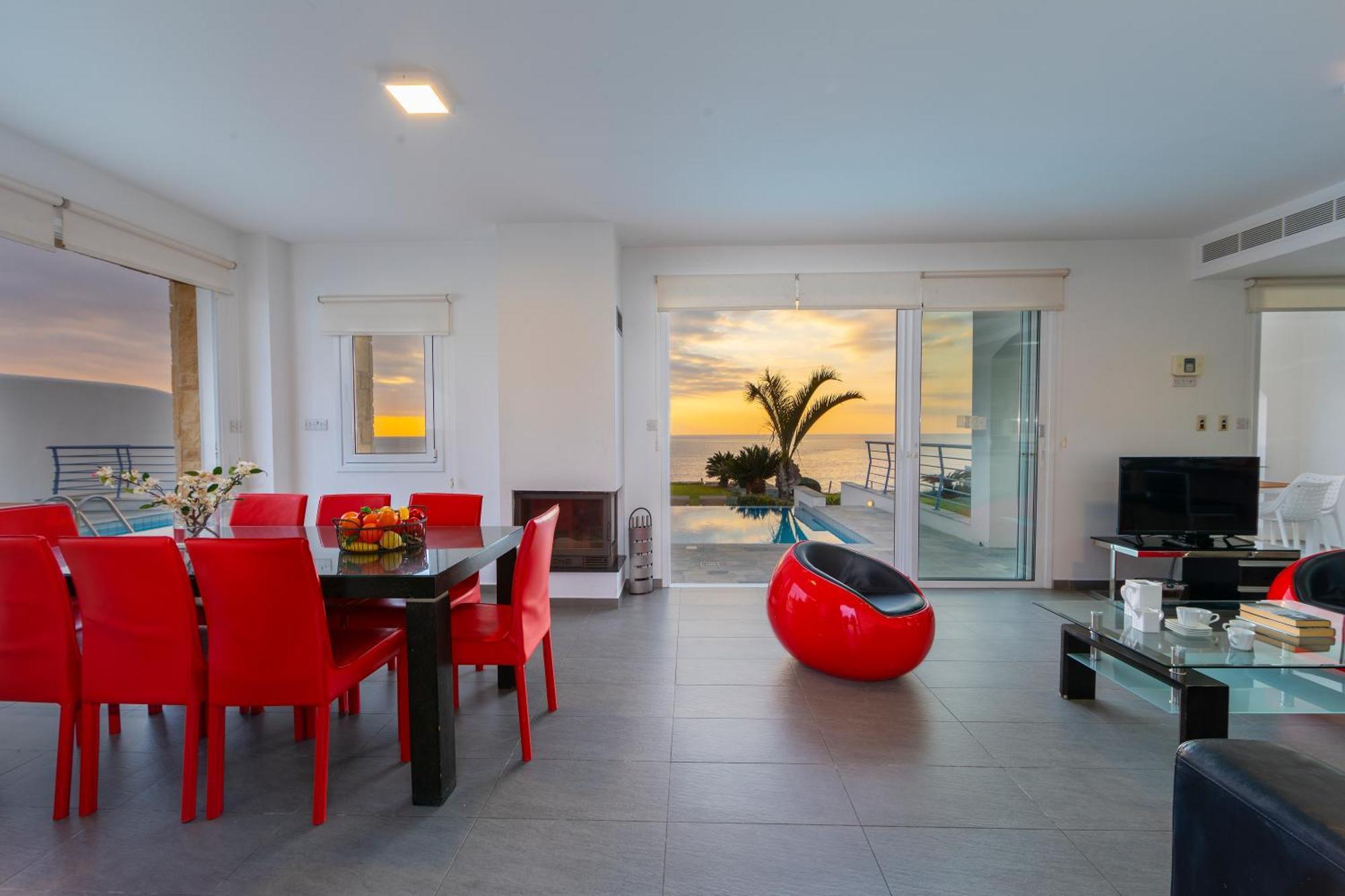 Blue Coral Beach Villas Three Exclusive Villas - Poseidon - Nautilus - Oceanos - And - Baby Coral Bungalow Coral Bay Eksteriør billede