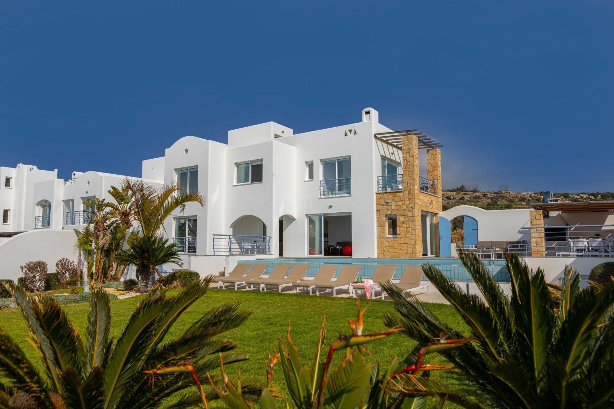 Blue Coral Beach Villas Three Exclusive Villas - Poseidon - Nautilus - Oceanos - And - Baby Coral Bungalow Coral Bay Eksteriør billede