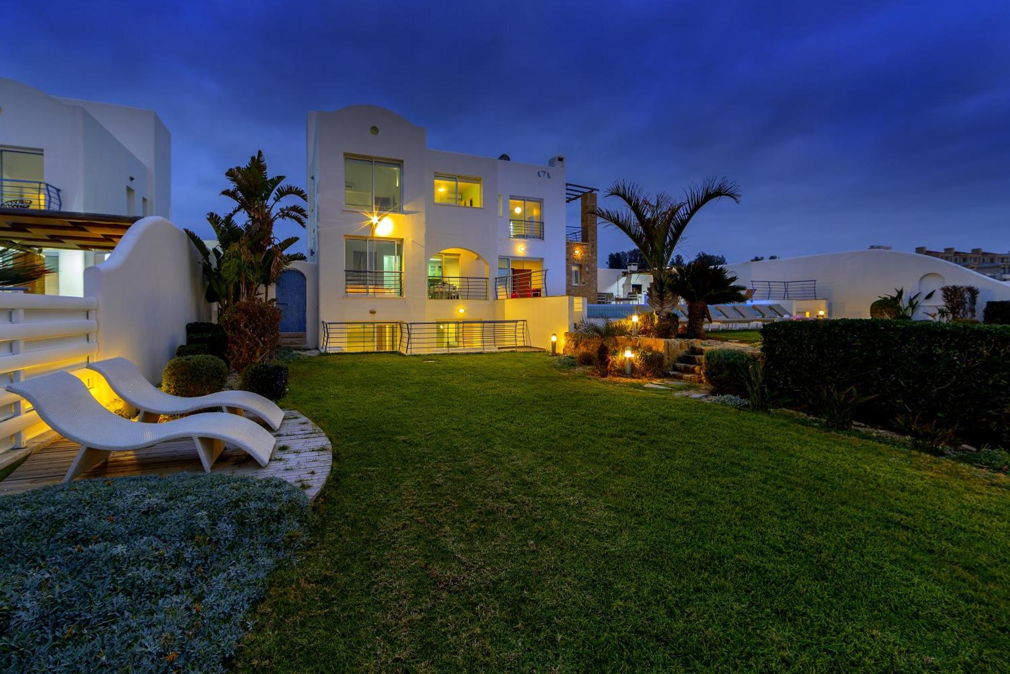 Blue Coral Beach Villas Three Exclusive Villas - Poseidon - Nautilus - Oceanos - And - Baby Coral Bungalow Coral Bay Eksteriør billede