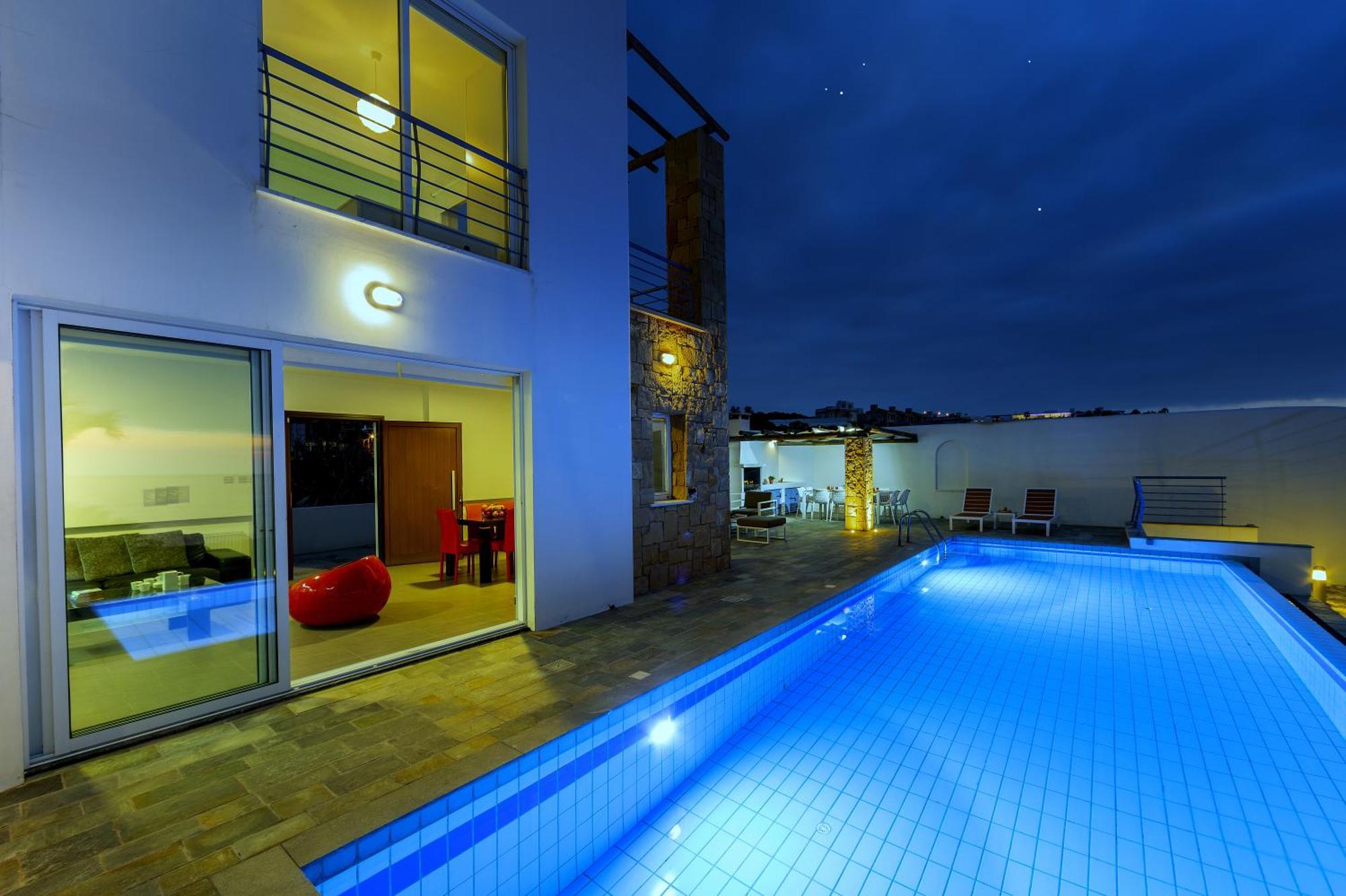 Blue Coral Beach Villas Three Exclusive Villas - Poseidon - Nautilus - Oceanos - And - Baby Coral Bungalow Coral Bay Eksteriør billede