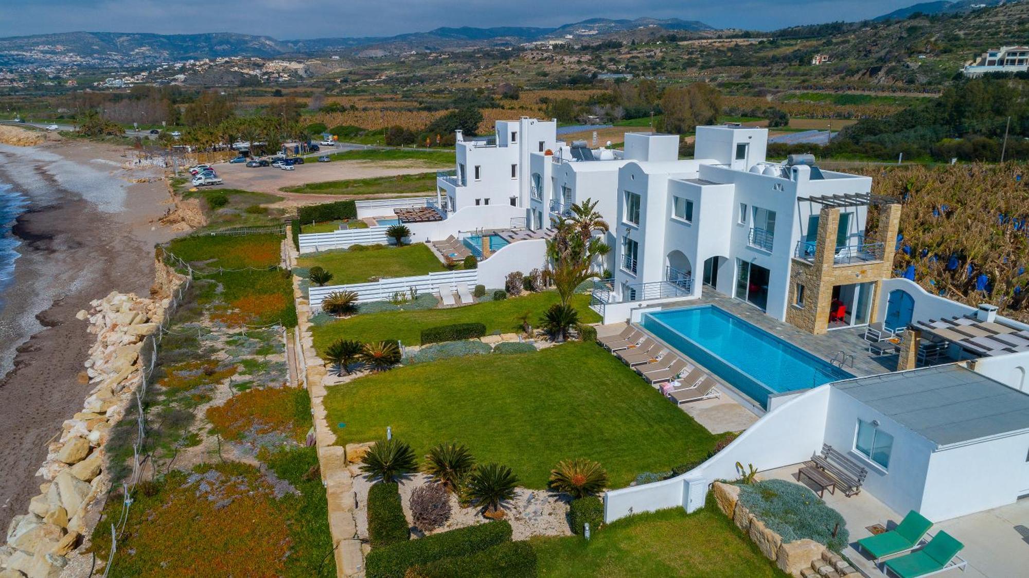 Blue Coral Beach Villas Three Exclusive Villas - Poseidon - Nautilus - Oceanos - And - Baby Coral Bungalow Coral Bay Eksteriør billede