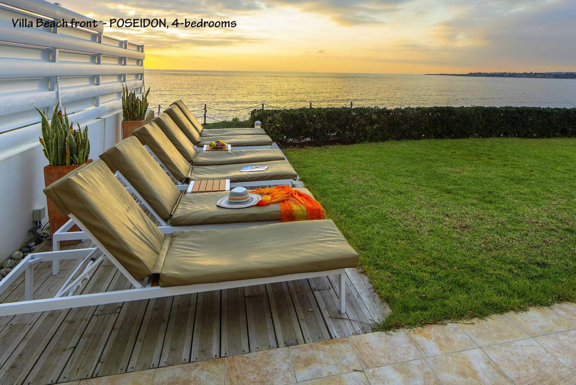 Blue Coral Beach Villas Three Exclusive Villas - Poseidon - Nautilus - Oceanos - And - Baby Coral Bungalow Coral Bay Eksteriør billede